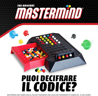 Goliath - Mastermind The Original Classic, Spiele für 2 Personen, Gesellschaftsspiele ab 8 Jahren, Klassik Brettspiel für die Spielesammlung, Strategisches Spiel für Kinder und Erwachsene