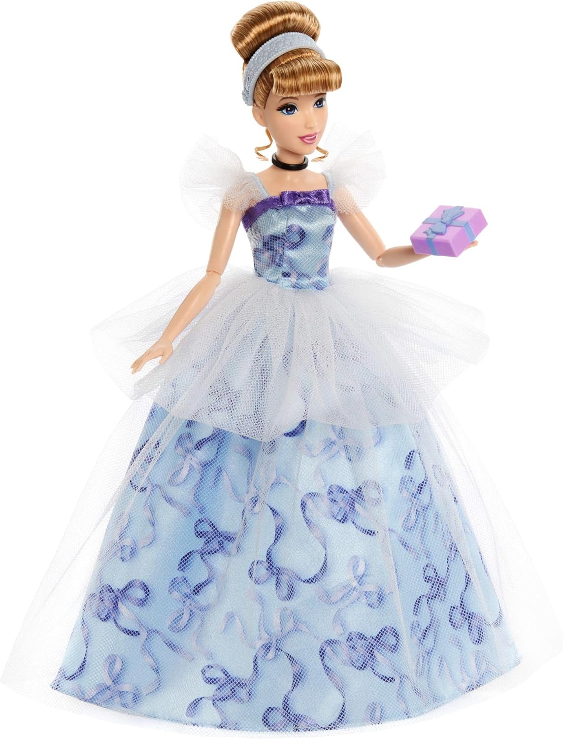 Mattel Disney Prinzessin Cinderella Geburtstag Sammelfigur Modepuppe, inspiriert vom Disney-Film, Geschenke für besondere Anlässe für Kinder und Sammler, JCR78