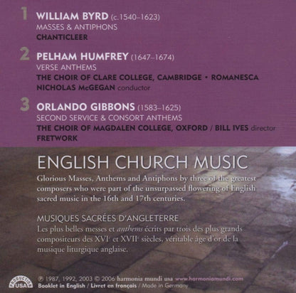 English Church Music (Chanticleer)