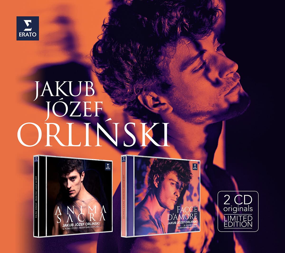 Jakub Jozef Orliski - Coffret 2Cd Anima Sacra & Facce D`Amore