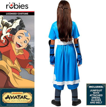 Rubies Official Avatar The Last Airbender Korra Katara Child Costume, Kids Fancy Dress