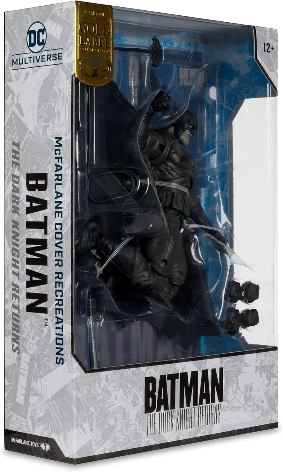 McFarlane DC Multiverse Cover Recreations Actionfigur Batman (Batman: The Dark Knight Returns #1) (Gold Label) 18 cm
