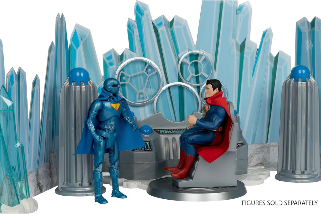 McFarlane DC Super Powers Fortress of Solitude Superman's Headquarters (Superman Movie) Toys. Figures sold separetely