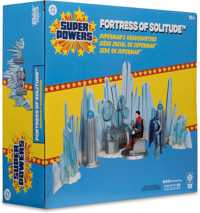 McFarlane DC Super Powers Fortress of Solitude Superman's Headquarters (Superman Movie) Toys. Figures sold separetely