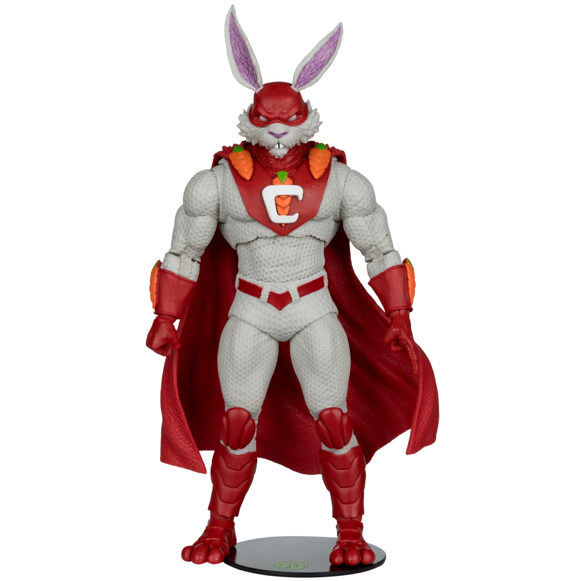 McFarlane DC Multiverse 7IN - Captain Zanahoria (GITD) (Etiqueta Dorada