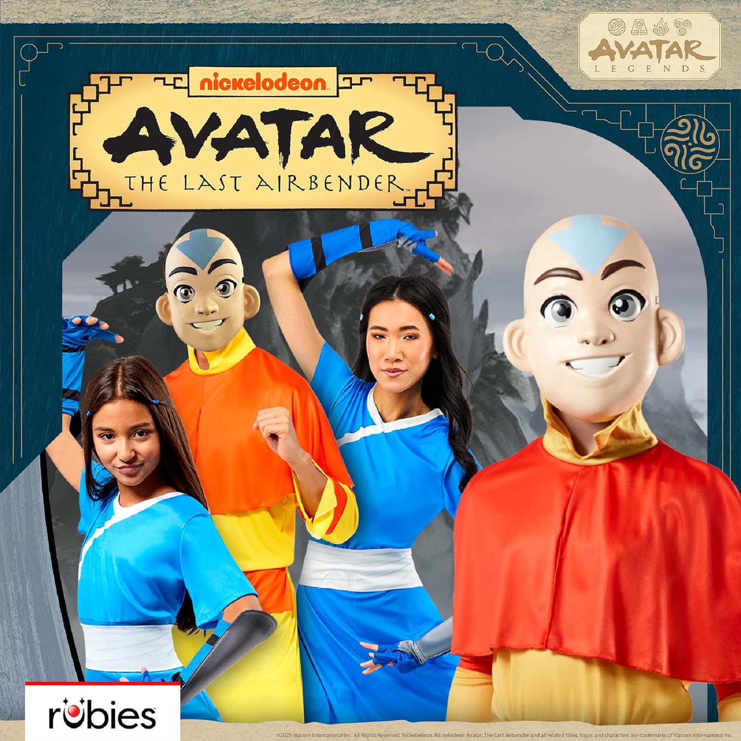 Rubies Disfraz oficial de Avatar The Last Airbender Aang para niño