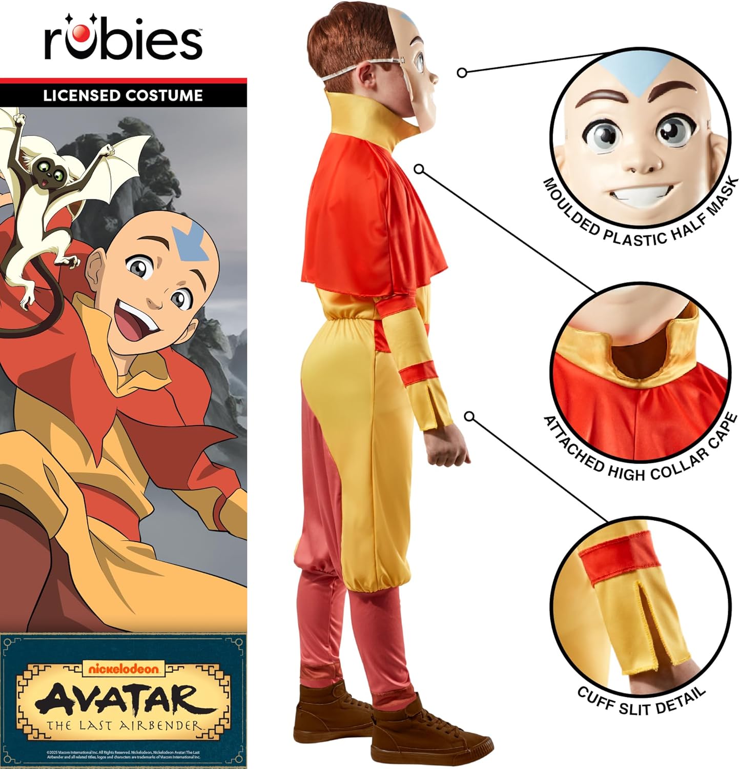 Rubies Boy's Avatar The Last Airbender Aang Costume