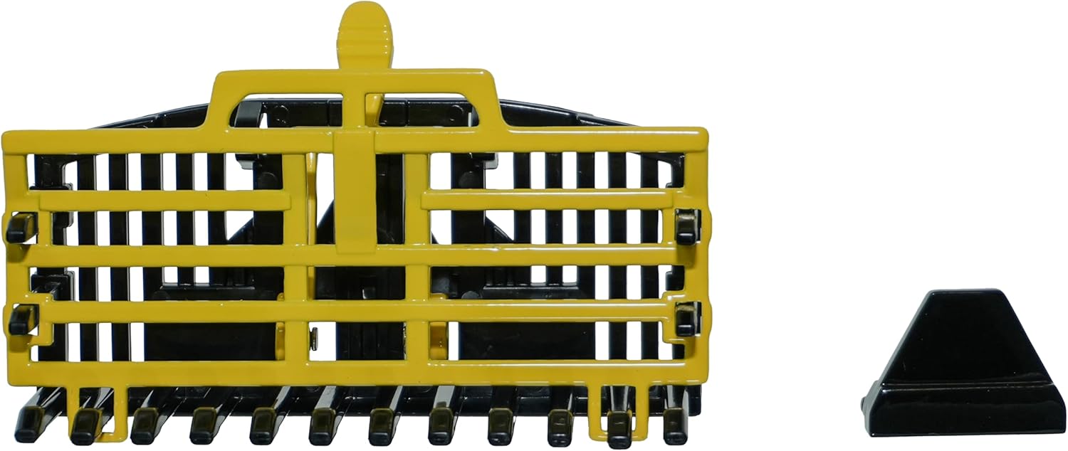 Britains Buck Rake - Diecast Buck Rake Attachment Farm Toys 1 32 Scale - Metal and Plastic Replica Farm Accessories - Collectible Model Tractor Accessories for Plus 3 Year Olds