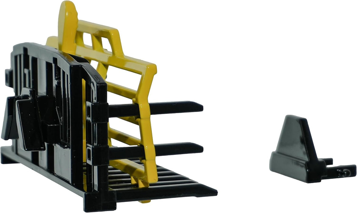 Britains Buck Rake - Diecast Buck Rake Attachment Farm Toys 1 32 Scale - Metal and Plastic Replica Farm Accessories - Collectible Model Tractor Accessories for Plus 3 Year Olds