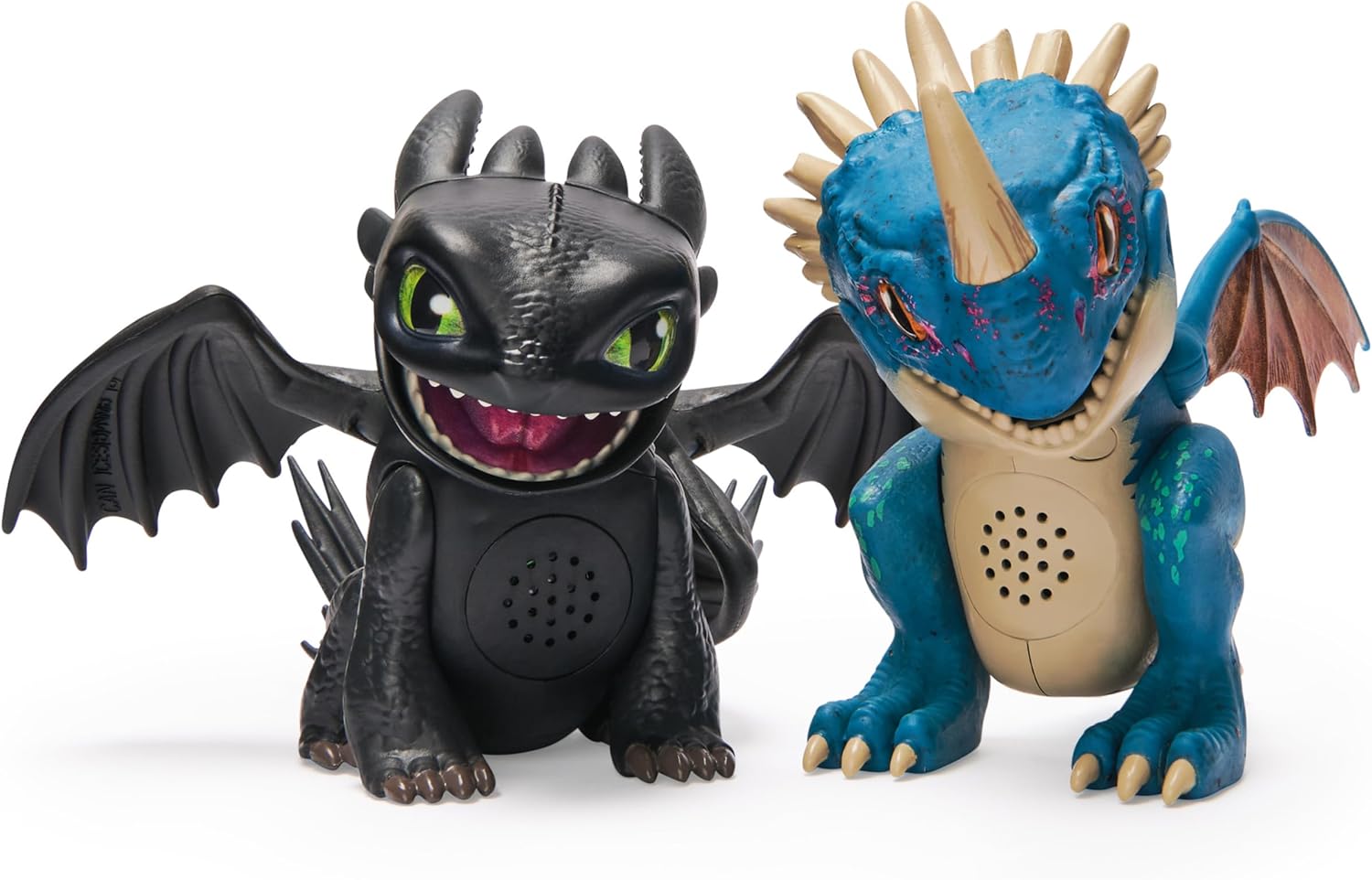 Dreamworks Dragons How to Train Your Dragon, Roaring Minis Toothless, Interactive Dragon Toy with 25 Sounds, Kids Toys for Boys & Girls Ages 4 & up