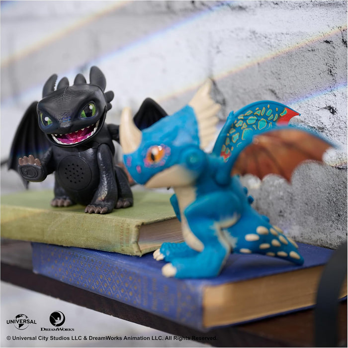Dreamworks Dragons How to Train Your Dragon, Roaring Minis Toothless, Interactive Dragon Toy with 25 Sounds, Kids Toys for Boys & Girls Ages 4 & up