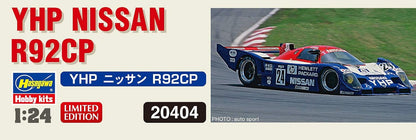 Hasegawa 020404 1/24 YHP Nissan R92CP modelbouwset, verschillende