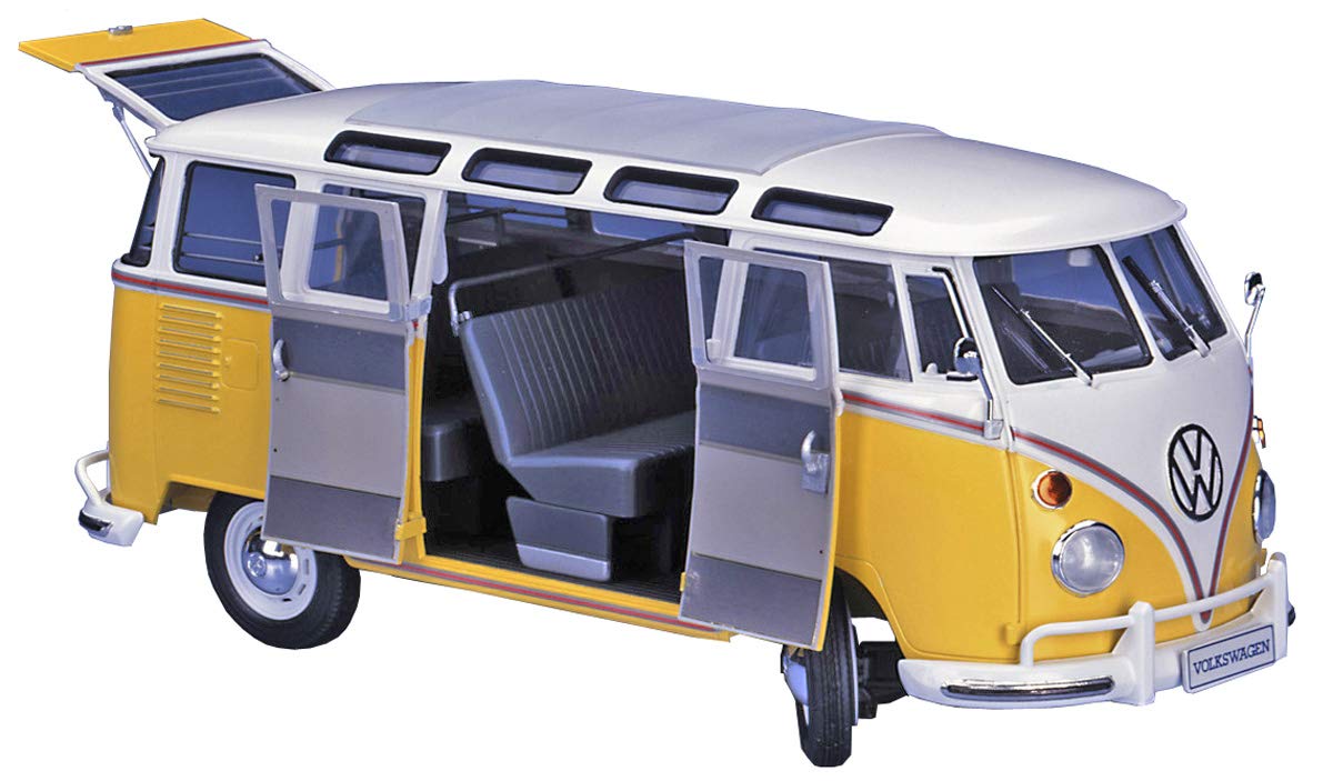 Hasegawa CH48 1/24 Volkswagen T2, 1963, met interieur, meerkleurig