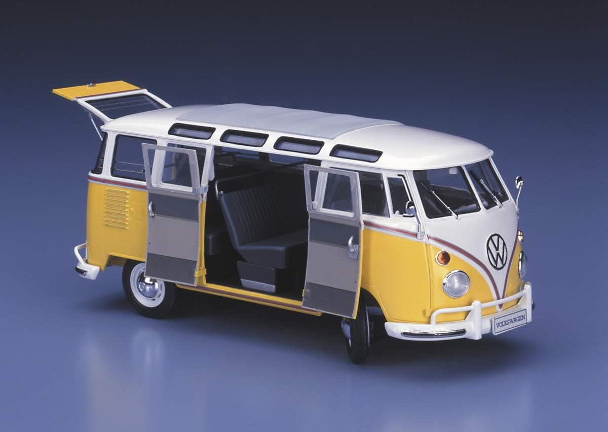 Hasegawa CH48 1/24 Volkswagen T2, 1963, met interieur, meerkleurig