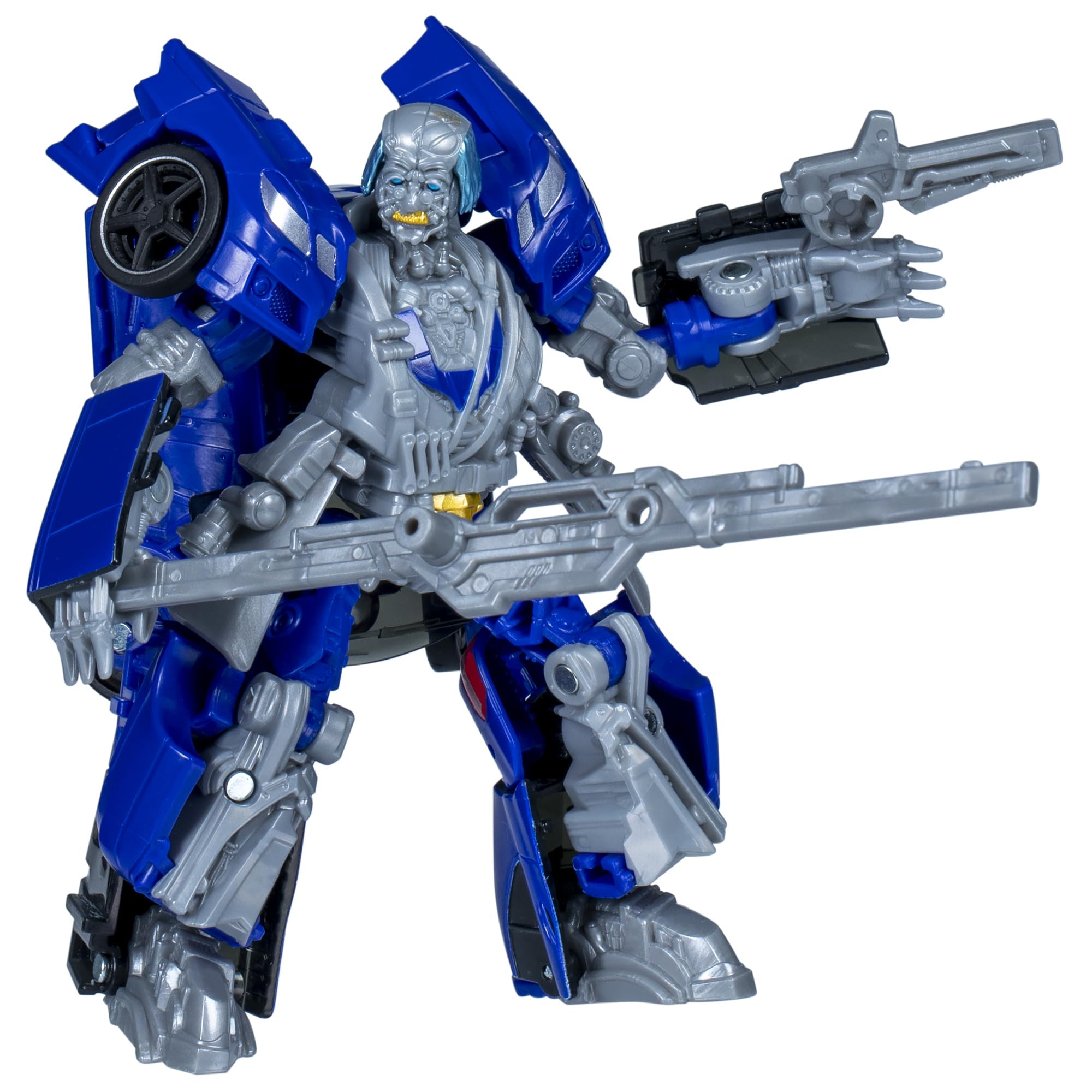 Transformers Studio Series, Deluxe Class, Transformers: El Lado Oscuro de la Luna, Figura de acción de Wheeljack (Que