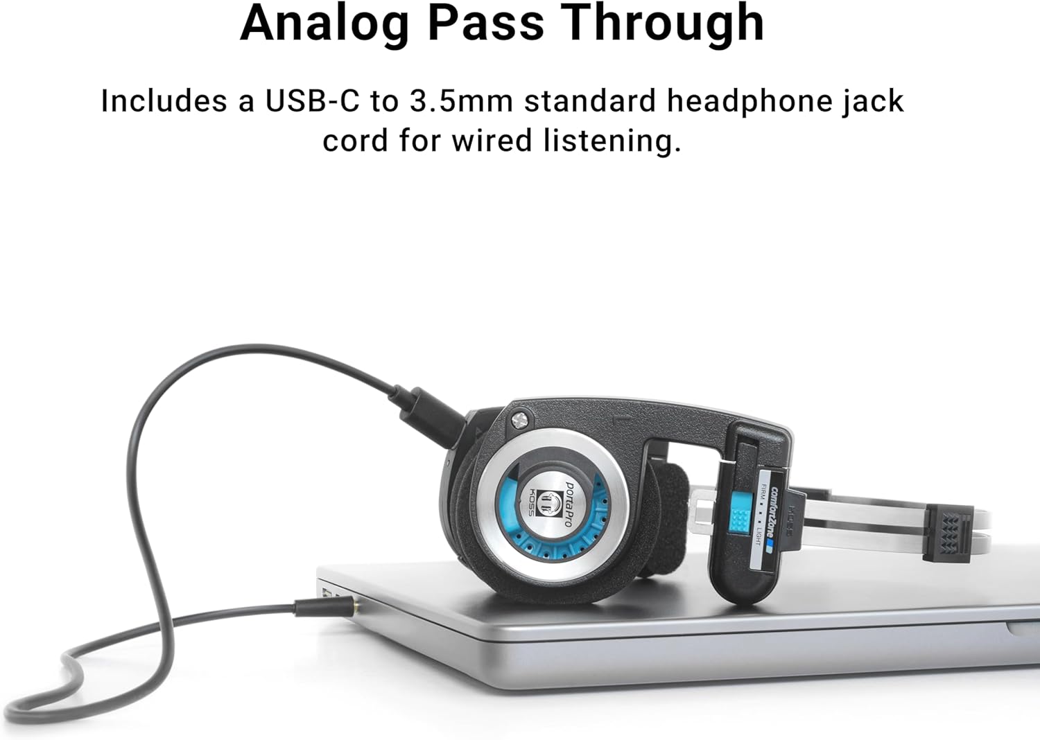 Koss - Headphone Portapro Wireless 2.0 On-Ear - Black