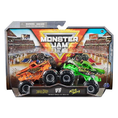 Monster Jam 2024 Series 30 Set van 2 spuitgietmonstertruck 1:64 Bog Hog vs King Sling