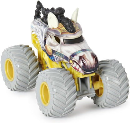 Monster Jam 2024 Serie 30 1:64 Diecast Monster Truck 2-Pack, Dragon vs Tempest Steed