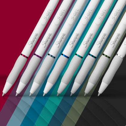 Sharpie - S-Gel Gel Pens - Assorted Ink Colours - 8 Count
