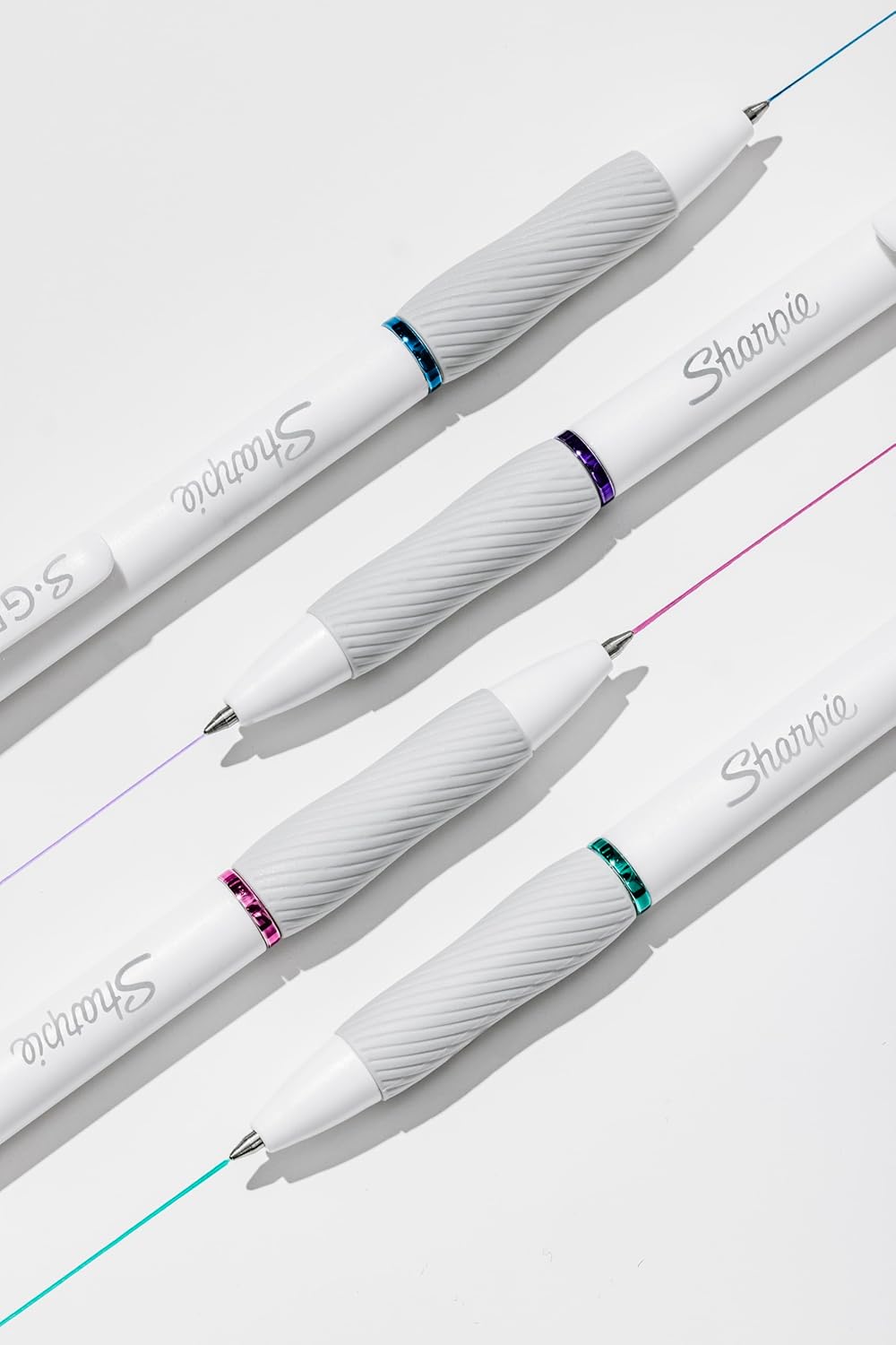 Sharpie - S-Gel Gel Pens - Assorted Ink Colours - 8 Count