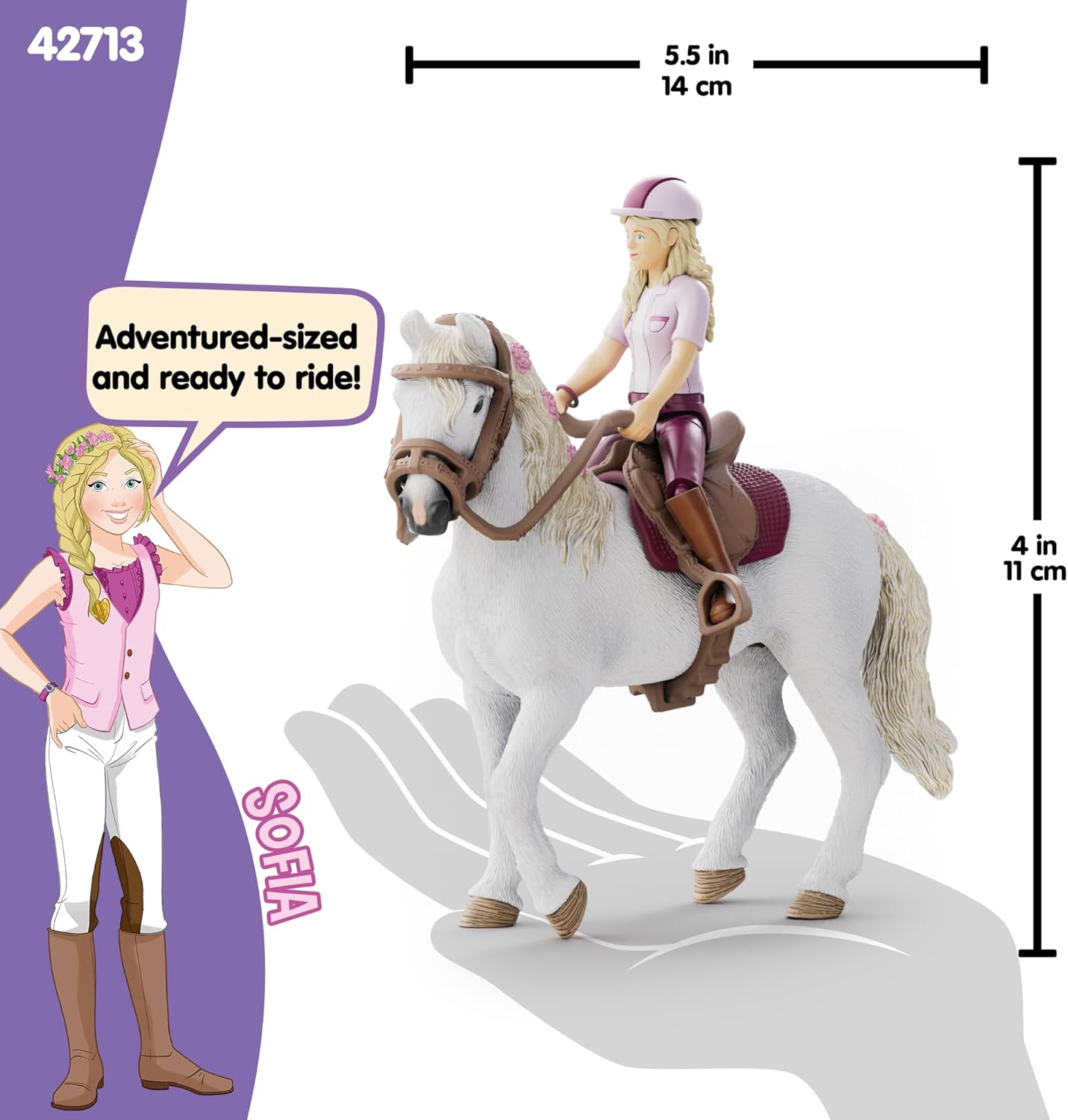 Schleich GmbH Horse Club Sofia & Blossom
