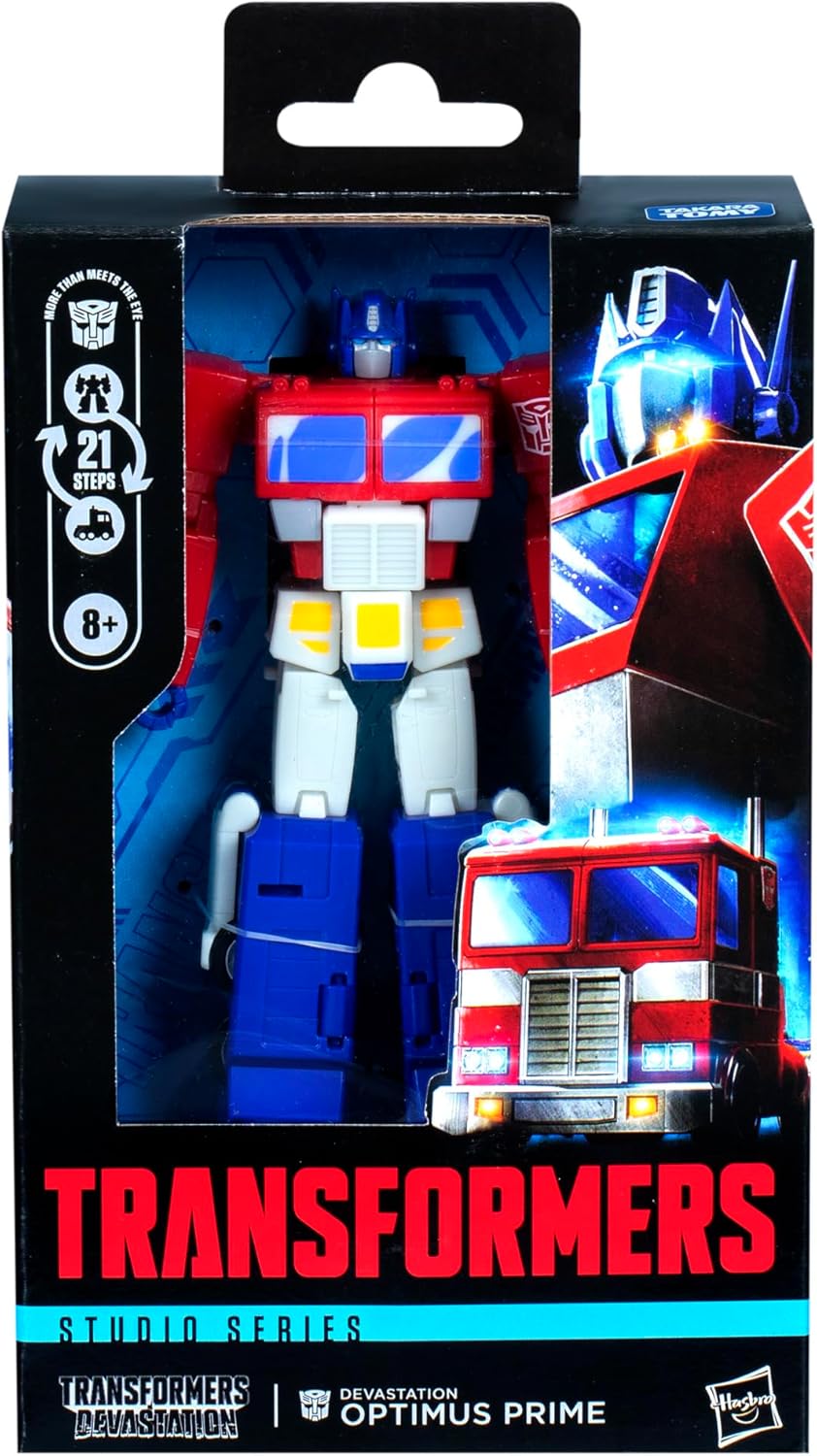 Transformers Studio Series Deluxe Class Devastation Optimus Prime Action Figure