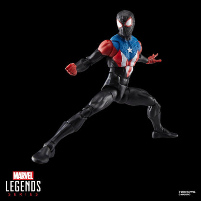 Marvel Legends Series Gamerverse Miles Morales, Traje Boricua, Figura de acción de Spider-Man