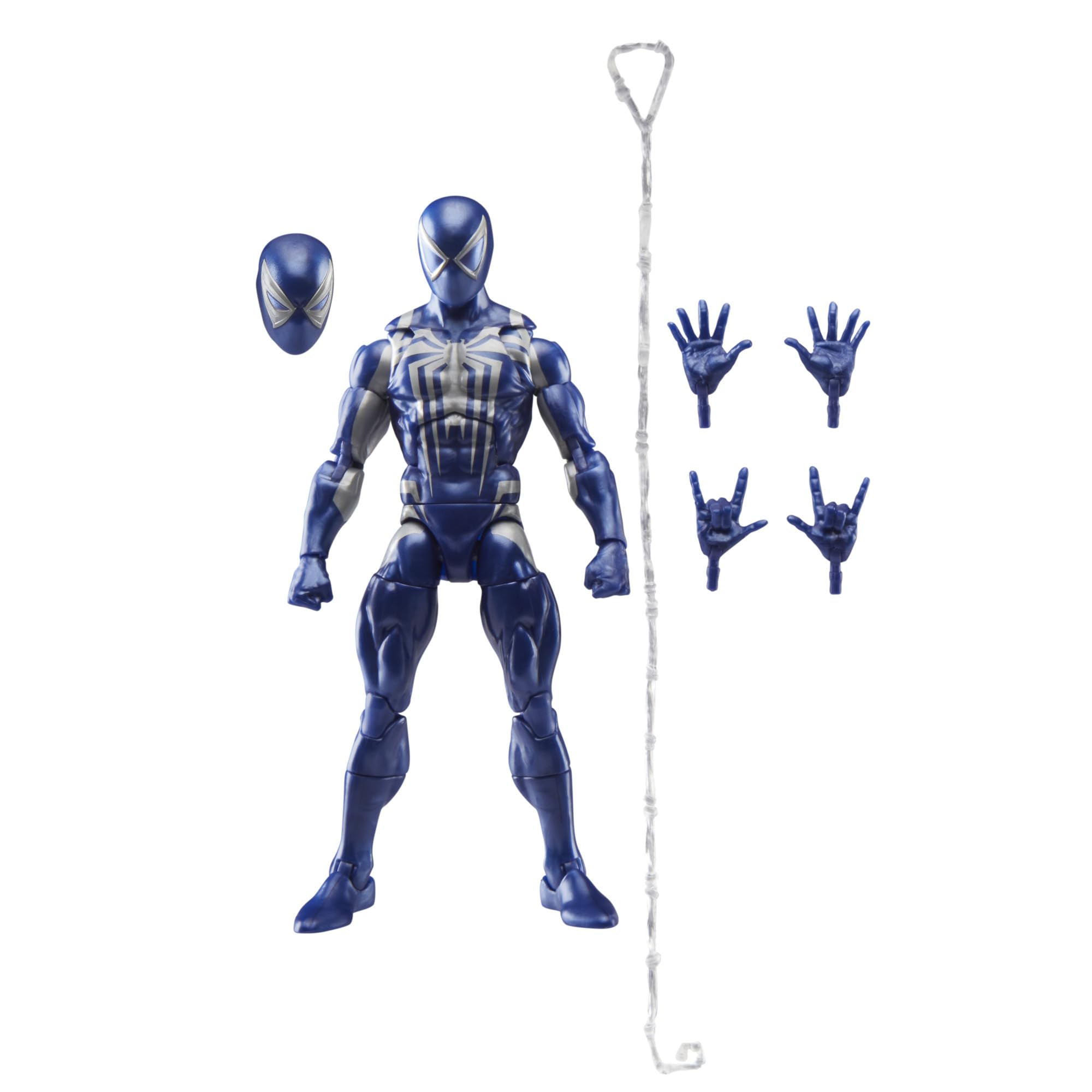 Marvel Legends Series Gamerverse Peter Parker, Traje Anti-Venom, Figura de acción de Spider-Man