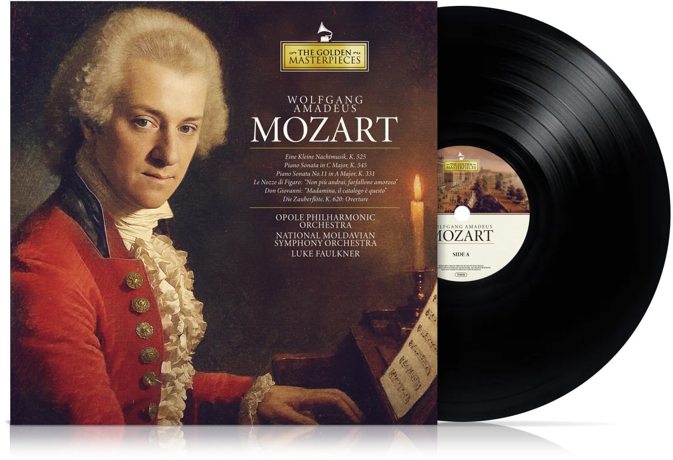 The Golden Masterpieces - Wolfgang Amadeus Mozart