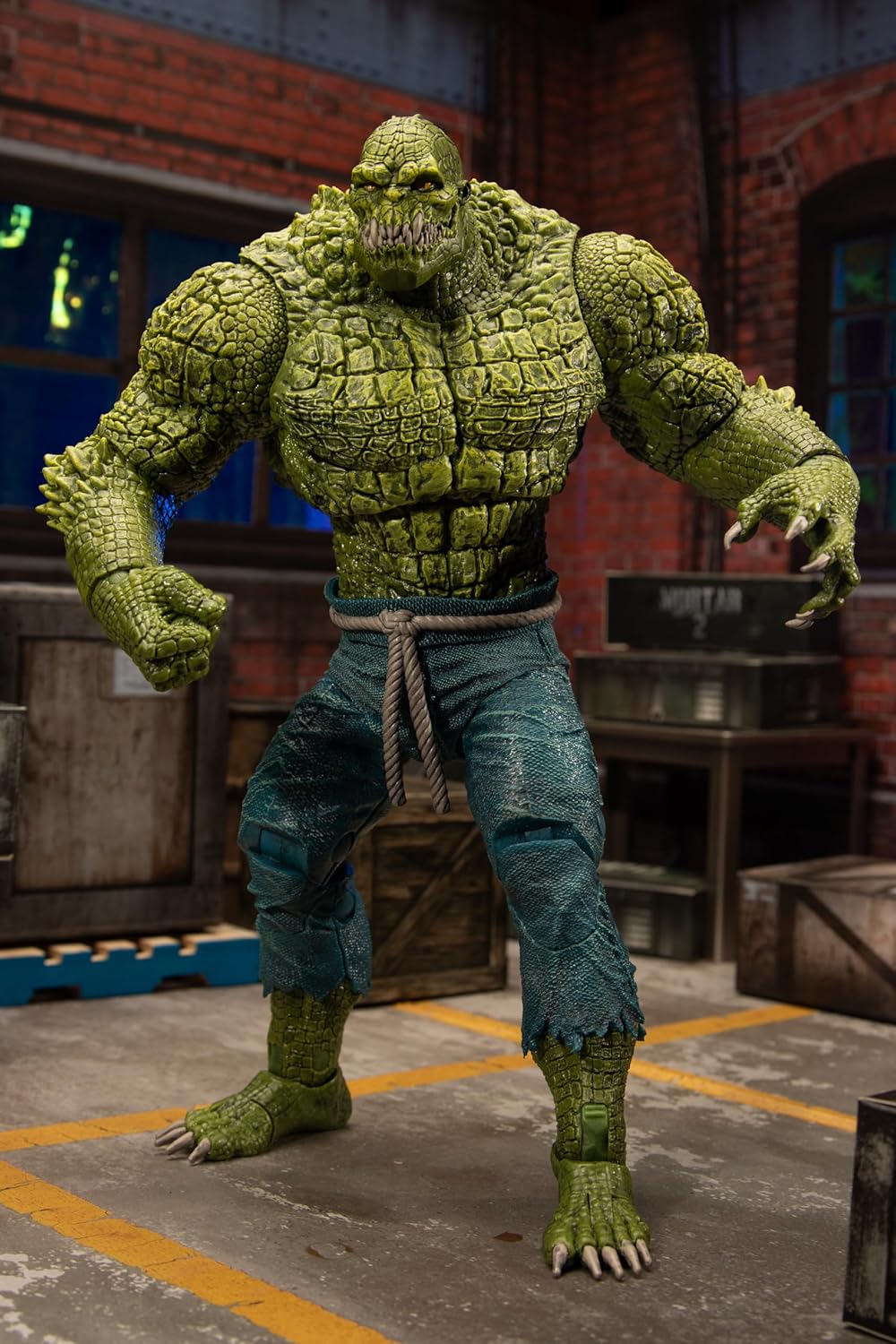 McFarlane DC Multiverse The Grim Knight vs Killer Croc (Dark Multiverse) 7in Figure and Mega Figure Collector Edition 2pk #3
