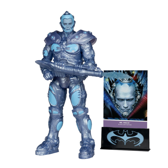 McFarlane DC Multiverse Mr.Freeze (Batman & Robin) Black Light Edition Gold Label 7in Action Figure Toys