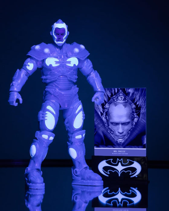 McFarlane DC Multiverse Mr.Freeze (Batman & Robin) Black Light Edition Gold Label 7in Action Figure Toys