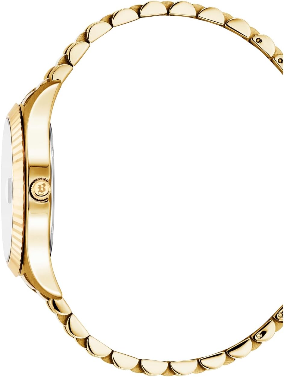 Jacques du Manoir Swiss-made Gents Inspiration  Gold Plated Bracelet Watch