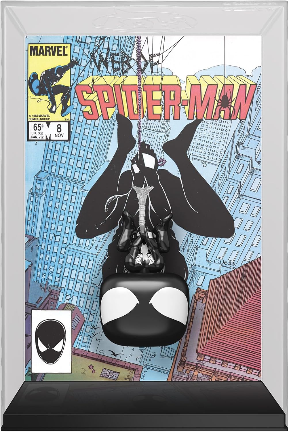 Funko Pop! Comic Cover: Web of Spider-Man #8 - Spider-Man- Figura de Vinilo Coleccionable - Idea de Regalo - Mercancia Oficial - Juguetes para Niños y Adultos - Movies Fans