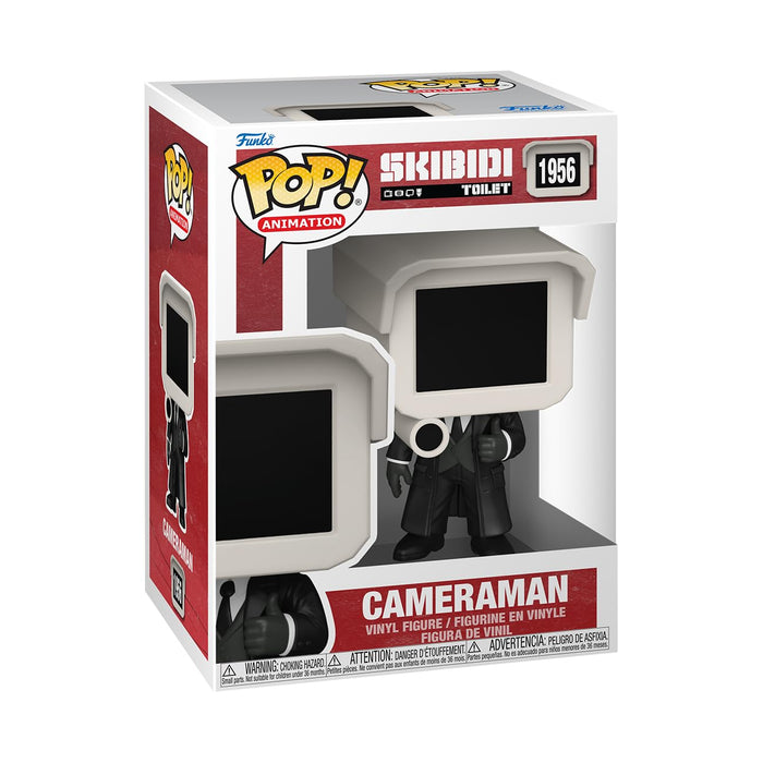 Funko Pop! Vinyl: Skibidi Toilet - Cameraman - Collectable Vinyl Figure - Gift Idea - Official Merchandise - Toys for Kids & Adults - Ad Icons Fans - Model Figure for Collectors and Display