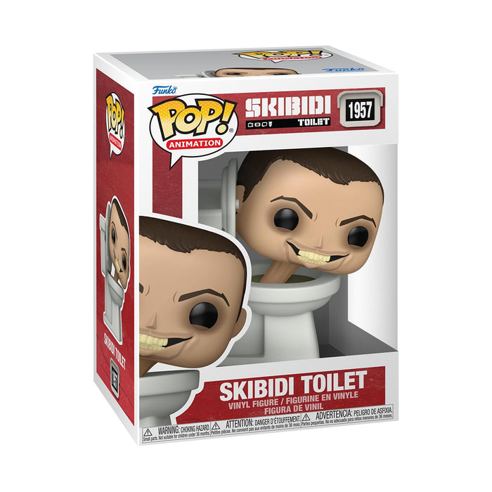 Funko Pop! Vinyl: Skibidi Toilet - Skibidi Toilet - Collectable Vinyl Figure - Gift Idea - Official Merchandise - Toys for Kids & Adults - Ad Icons Fans - Model Figure for Collectors and Display