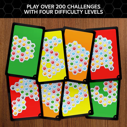 Thames & Kosmos Ingenious: Single-Player Travel Edition, Domino-Style Puzzle Game, Portable Travel Game for Adults and Kids, For 1+ Players, Suitable for Ages 8+