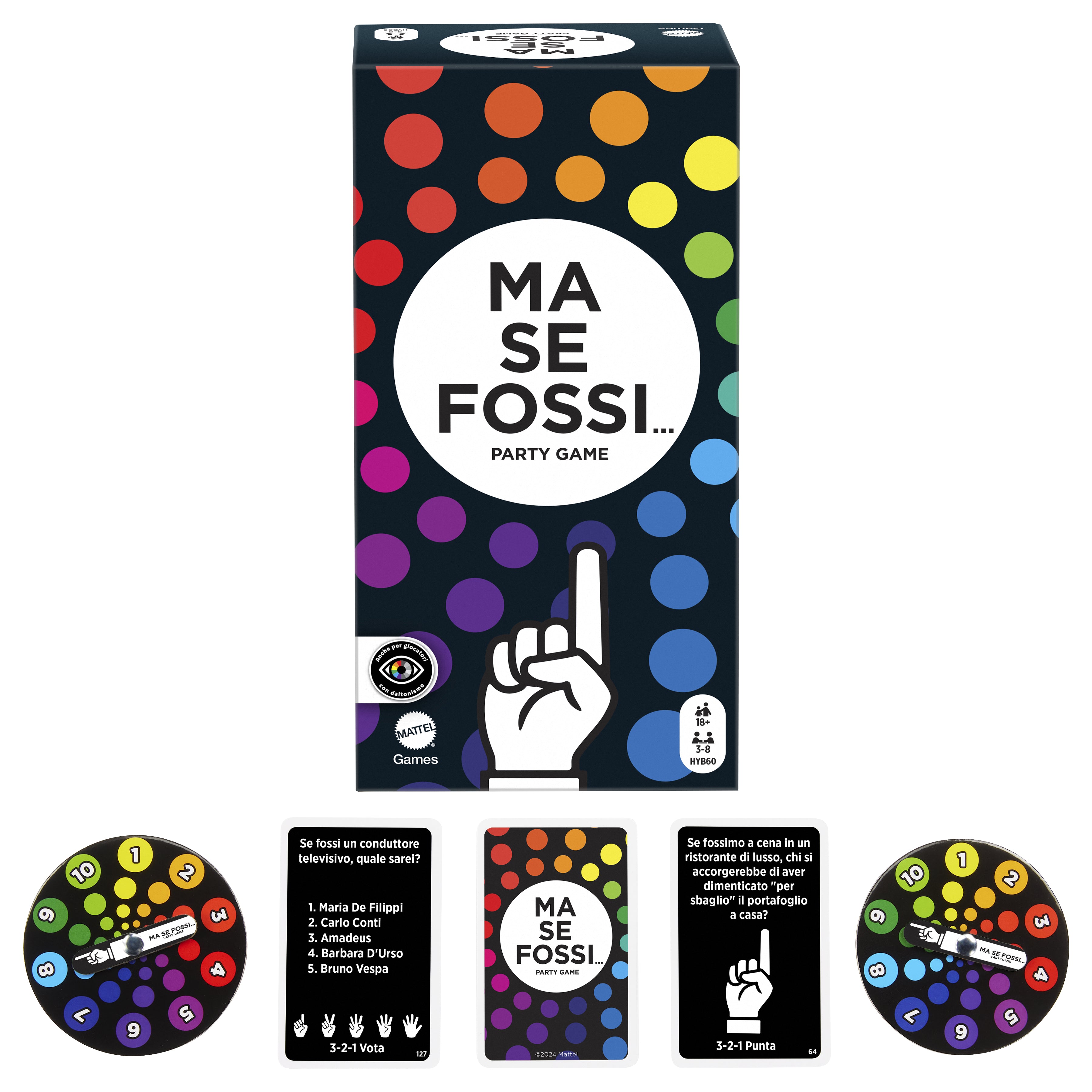 Games Ma Se Fossi... Card Game Party