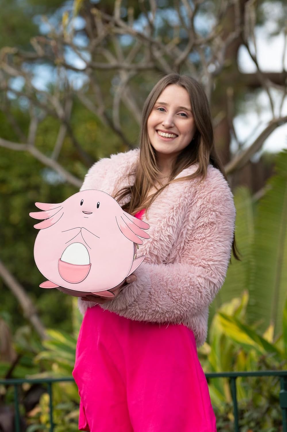 Loungefly Pokemon Chansey Cosplay Womens Backpack, Multicolor, One Size, Pmbk0317