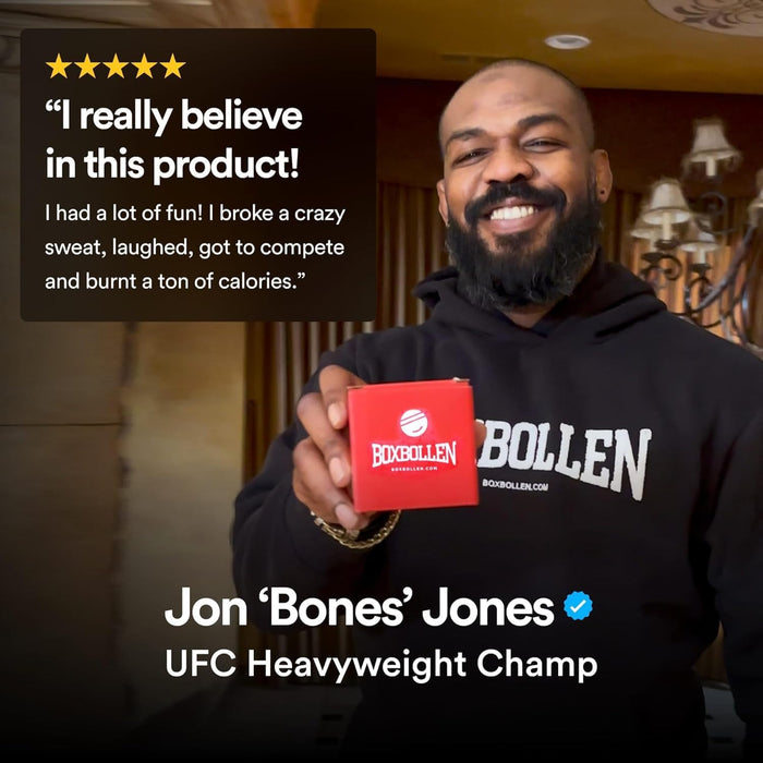 Boxbollen Original with App, Used by Celebrities - MMA Gear Boxing Ball - Boxing Reflex Ball with Adjustable Strap - Interactive Boxball App Integration - 1 Pack