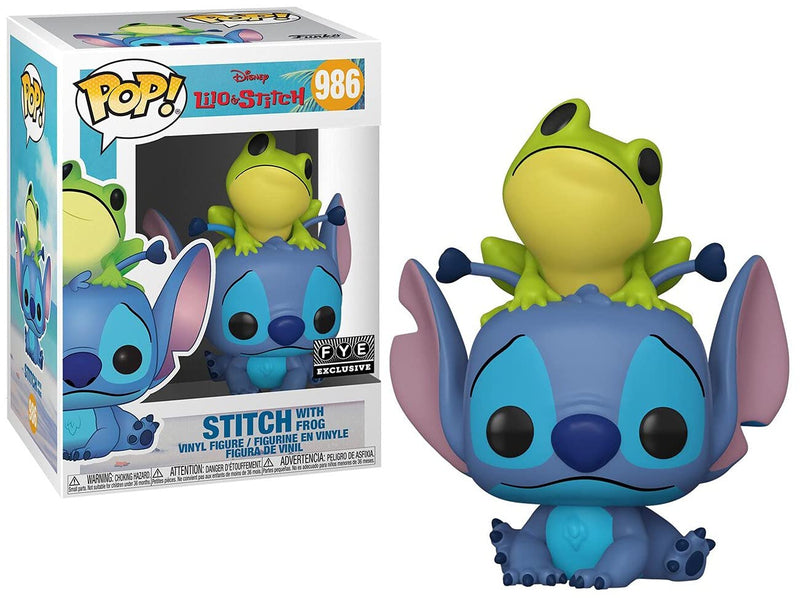Funko 51795 POP Disney: Lilo & Stitch - Stitch with Frog