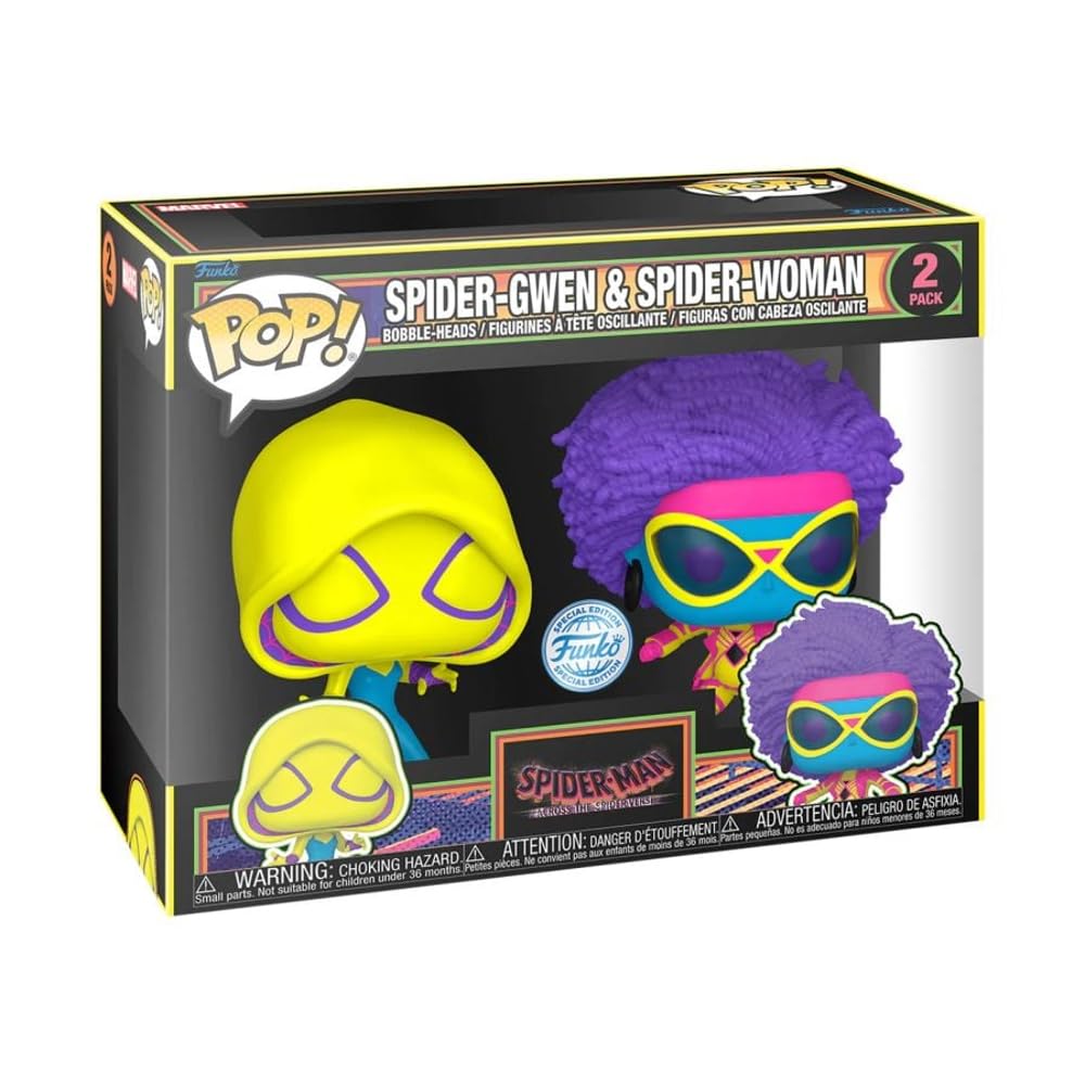 Marvel: Funko Pop! - Spider-Man Across The Spiderverse - 2-Pack - Spider-Gwen & Spider-Woman
