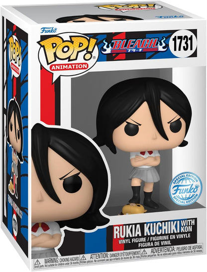 Bleach: Funko Pop! Animation - Rukia Kuchiki With Kon (Vinyl Figure 1731)
