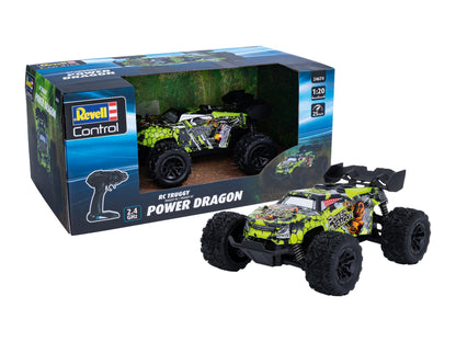 Revell Control Revell 24674 RC Car Power Dragon 1:20 Scale, multi-color