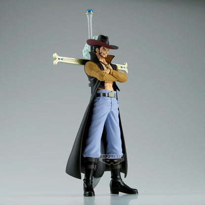 Banpresto Dracule.Mihawk One Piece Action Figure, Dxf The Grandline Series Extra 17 cm, BP28691P Multicolor, Collectible Figure, Optimal for Anime Fans