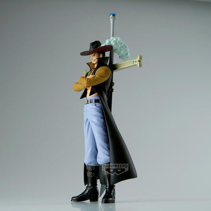 Banpresto Dracule.Mihawk One Piece Action Figure, Dxf The Grandline Series Extra 17 cm, BP28691P Multicolor, Collectible Figure, Optimal for Anime Fans