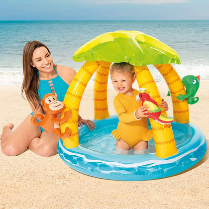 Intex - Tropical Island Baby Pool - 102 X 86 Cm (58417)