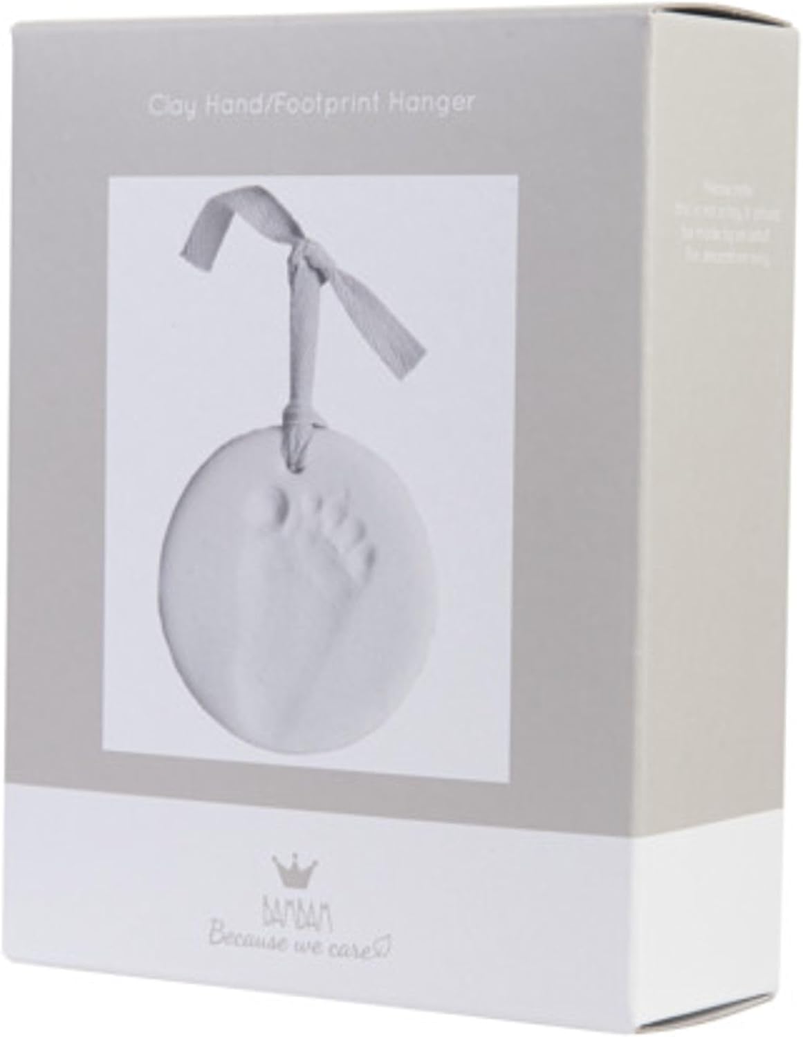 Bambam - Clay Hand/Footprint Hanger - White