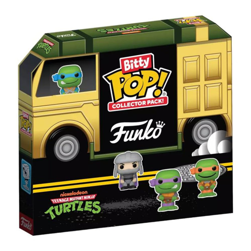 Funko Bitty Pop! Teenage Mutant Ninja Turtles (TMNT) - 12pc Multipack - 0.9 Inch (2.2 Cm) - Teenage Mutant Ninja Turtles Retro/Classicda Collezione - Ripiano Espositivo Impilabile Incluso