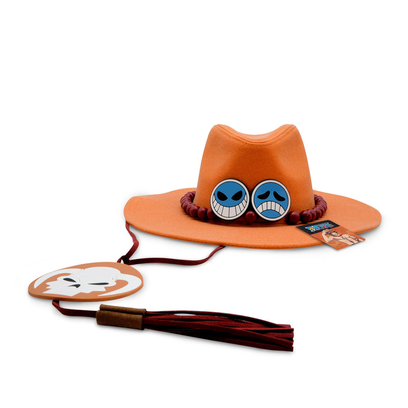 ABYSTYLE - One Piece Portgas D. Ace Replica Hat, Brown, L